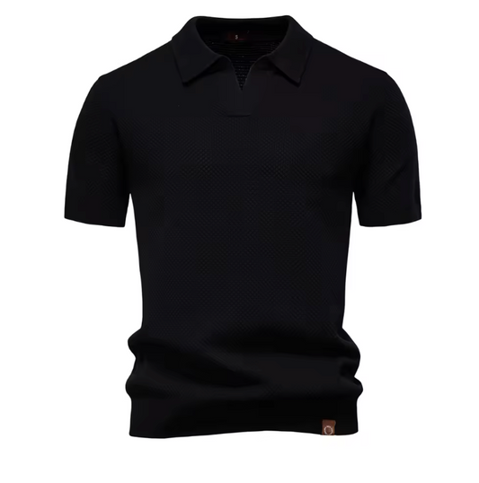 Riviera Knit Polo | Azure Edition