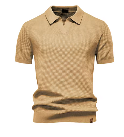 Riviera Knit Polo | Azure Edition
